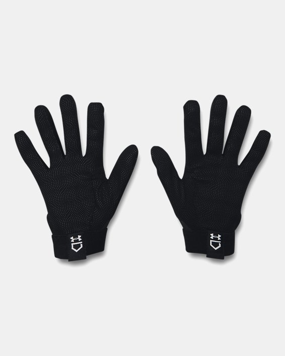 Women's UA Radar Batting Gloves, Black, pdpMainDesktop image number 1